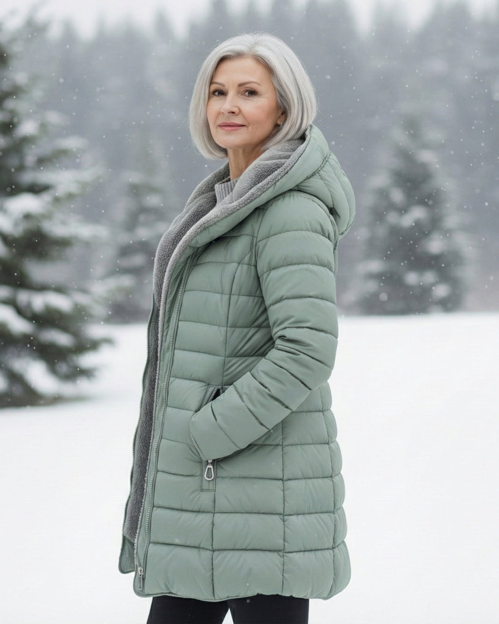 DONNA | Fleece Lined Winter Coat