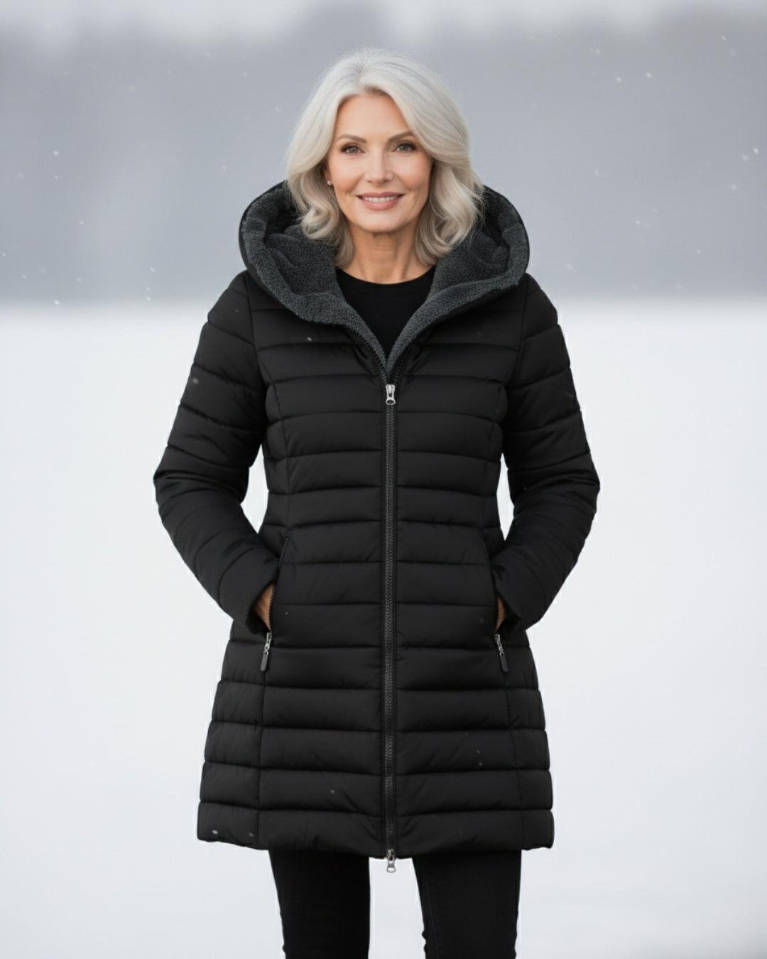 DONNA | Fleece Lined Winter Coat