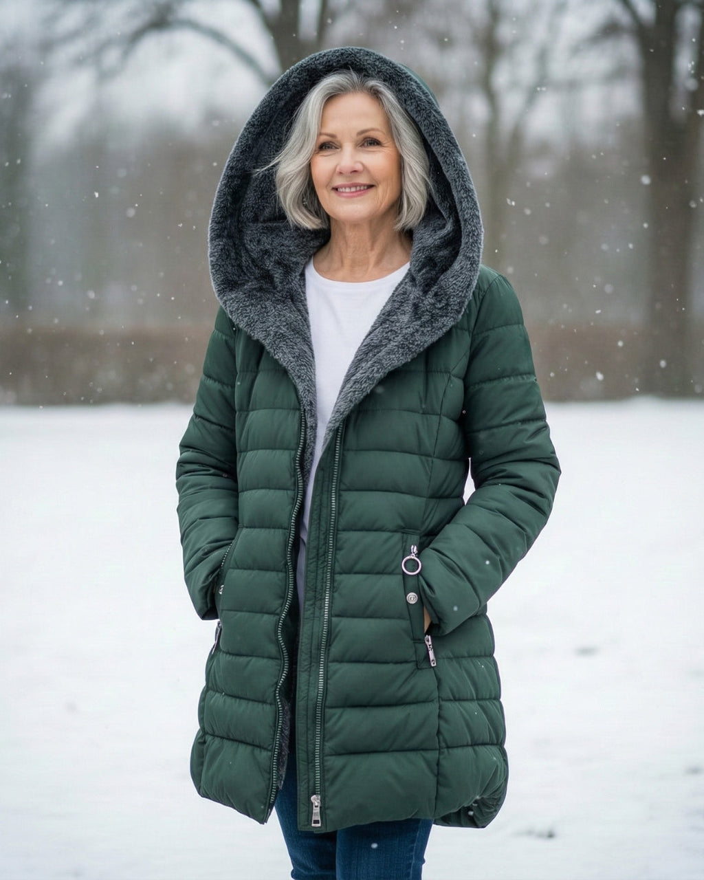 DONNA | Fleece Lined Winter Coat