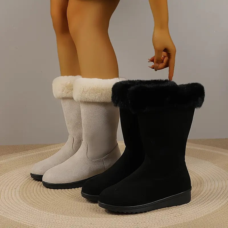 AMELIA™ - Elegant Mid-Calf Winter Boots