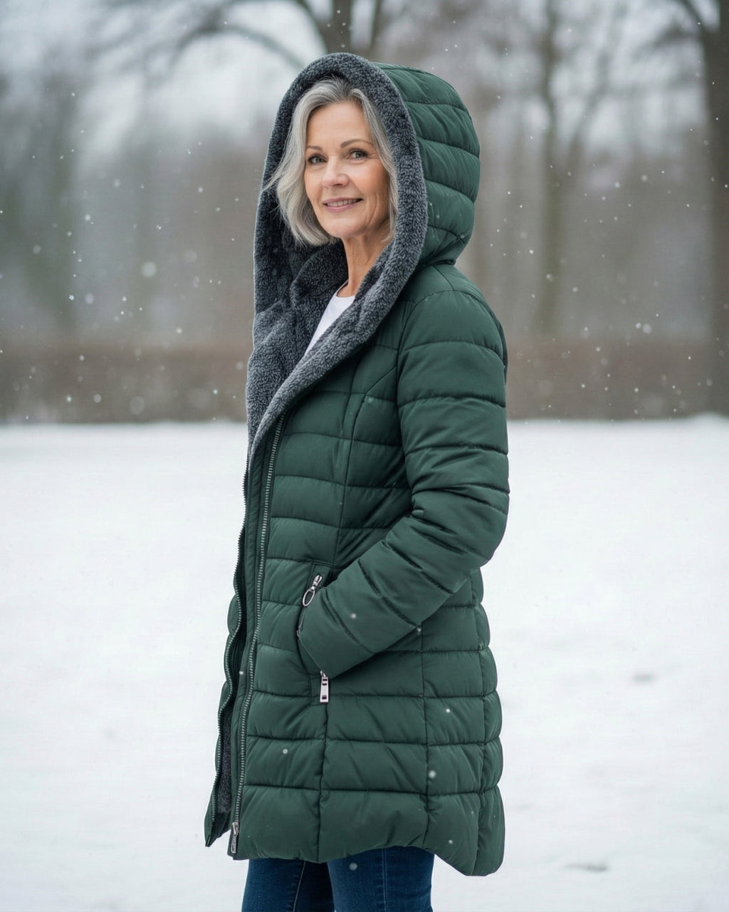 DONNA | Fleece Lined Winter Coat