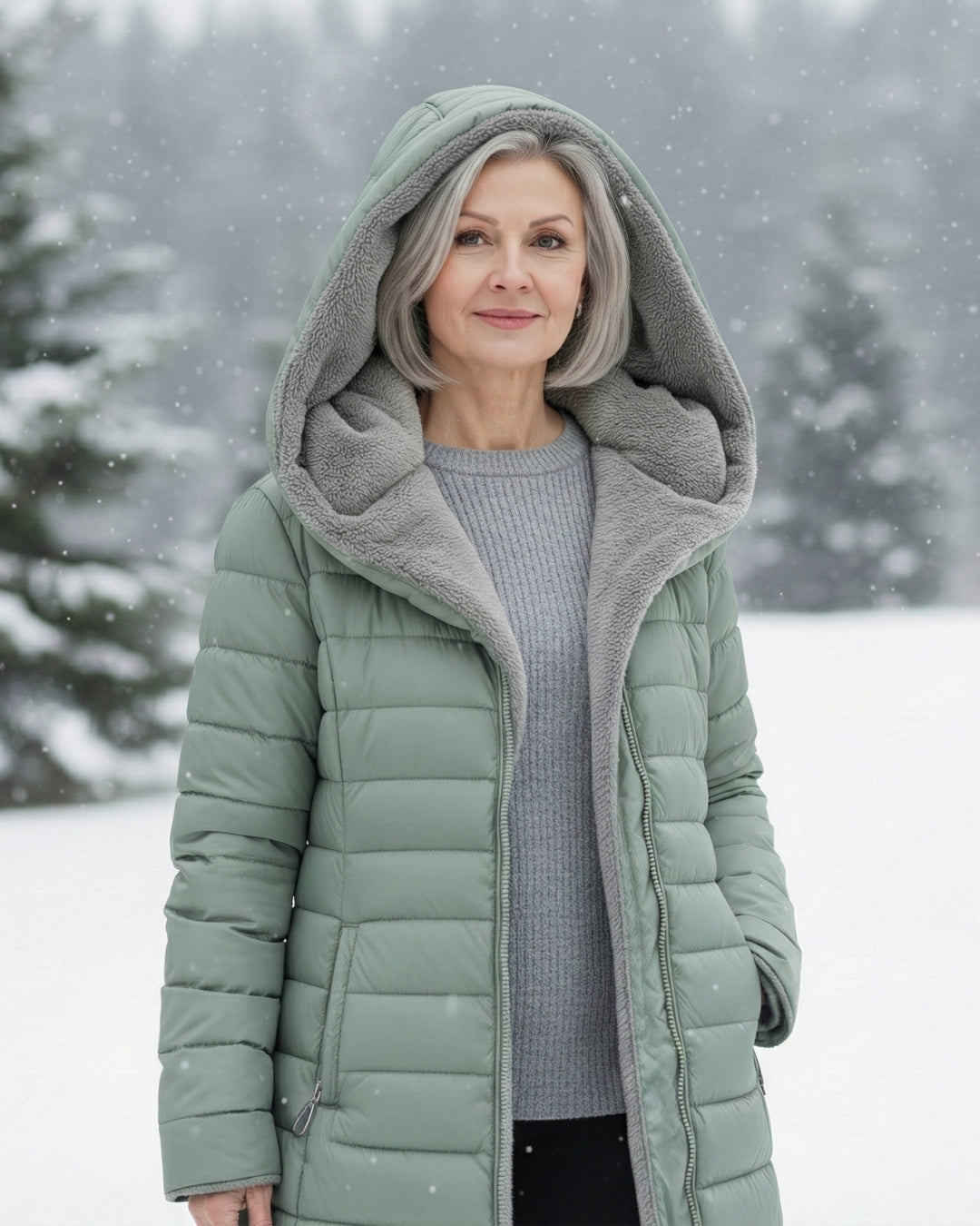 DONNA | Fleece Lined Winter Coat