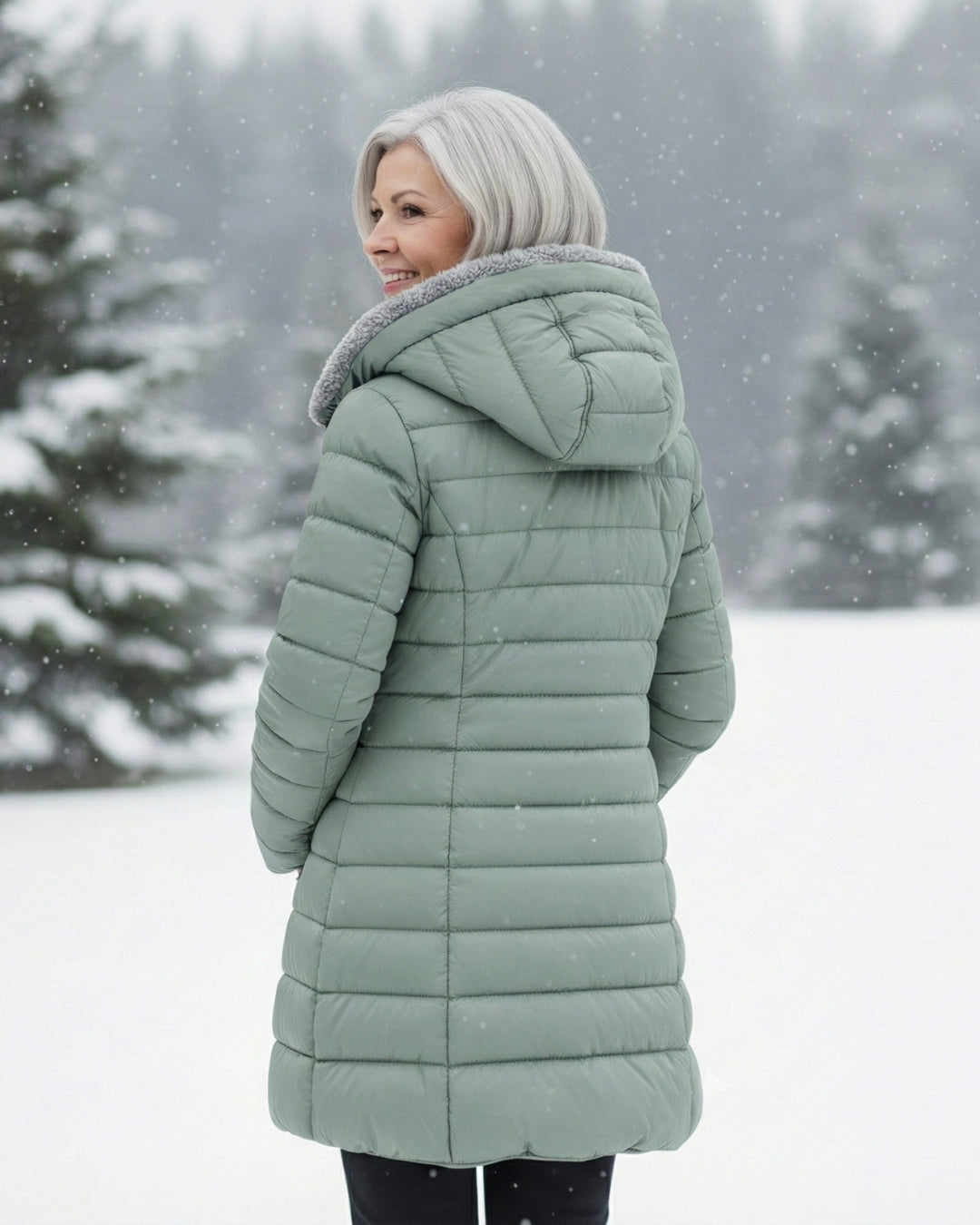 DONNA | Fleece Lined Winter Coat