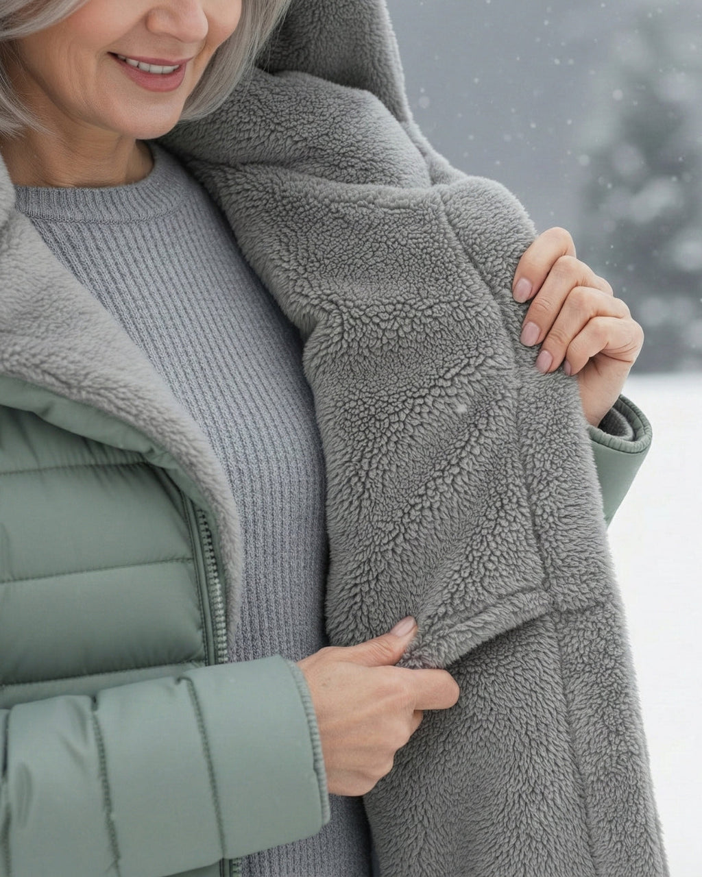 DONNA | Fleece Lined Winter Coat
