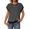DAFROSA™ – Casual Striped Round-Neck Sweater